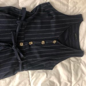 Women’s striped pantsuit